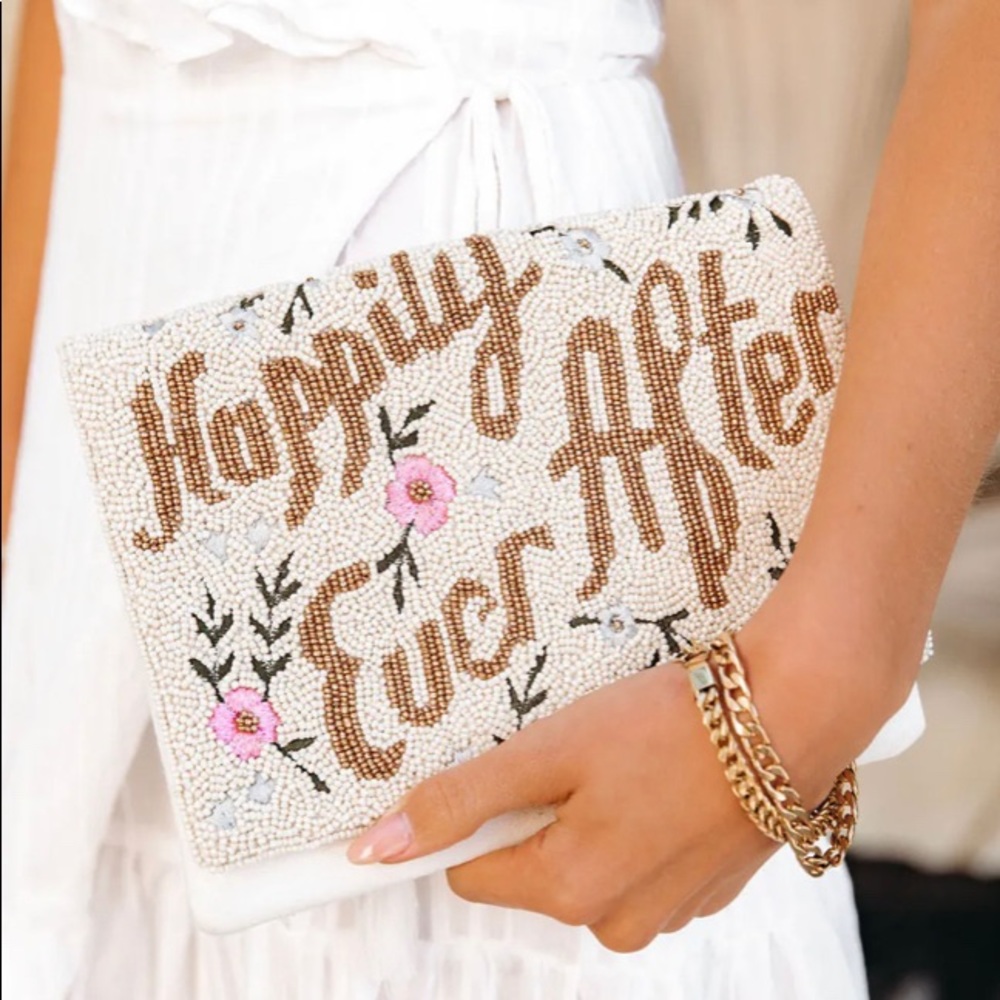 Happily Ever After Beaded Clutch